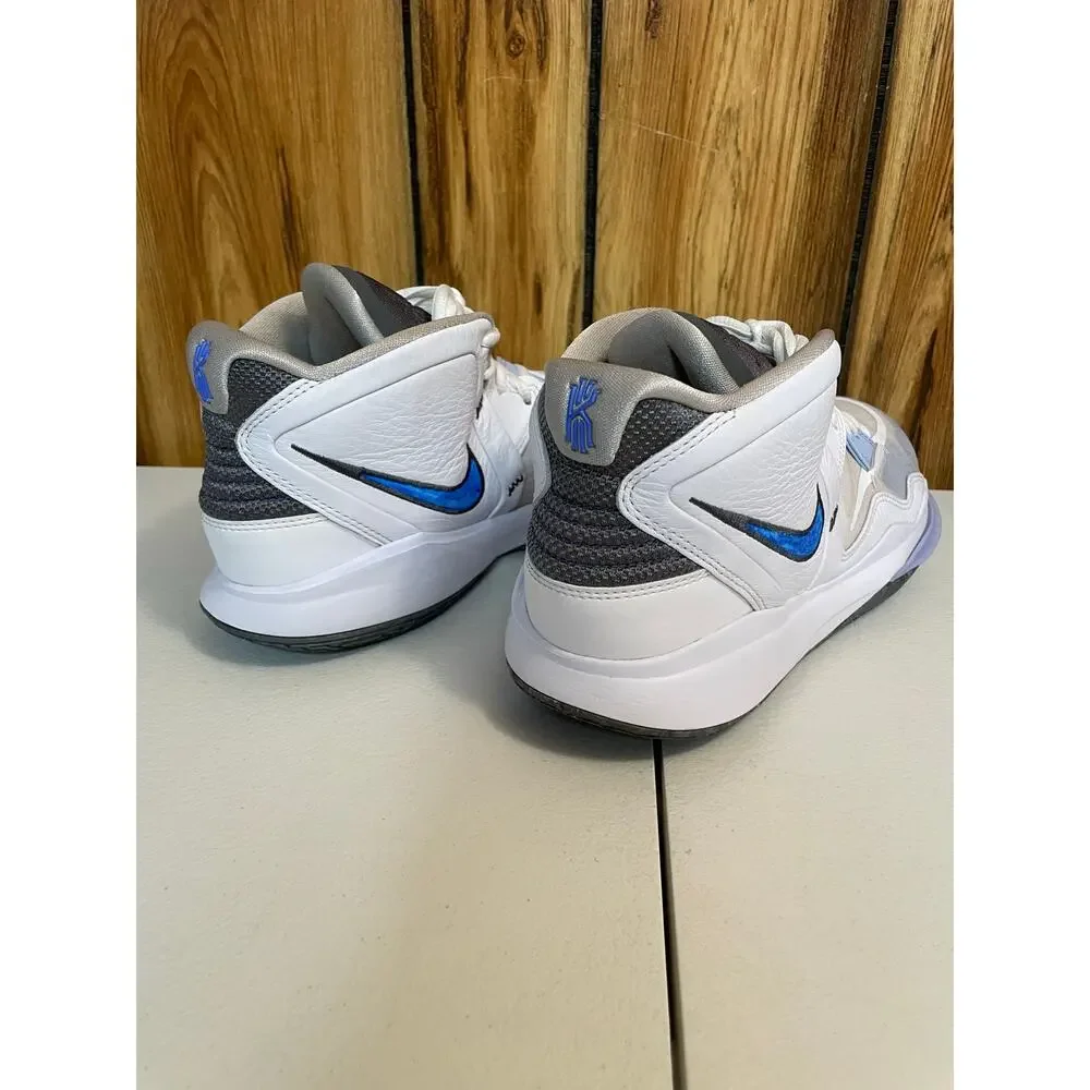 Nike Kyrie Mens Basketball shoe 11 Infinity Smoke & Mirrors White Blue Iron Grey